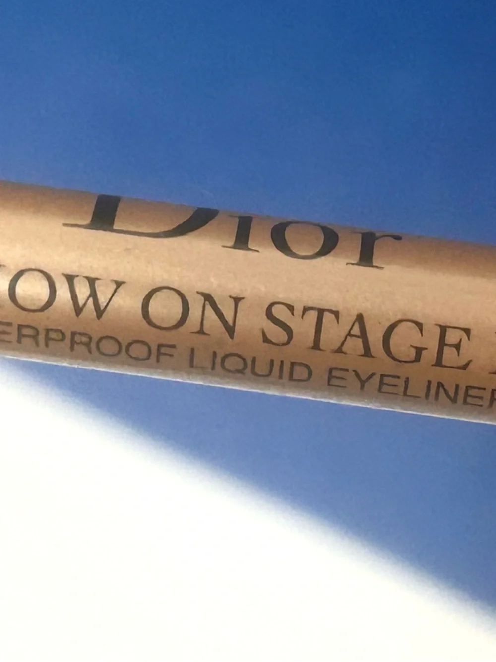 Dior Diorshow On Stage Liner 551 Pearly Bronze - Waterproof Liquid Eyeliner